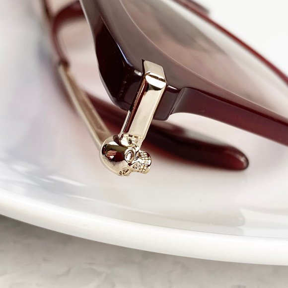 NEW Alexander McQueen Core 55mm Square Sunglasses - Picture 9 of 10